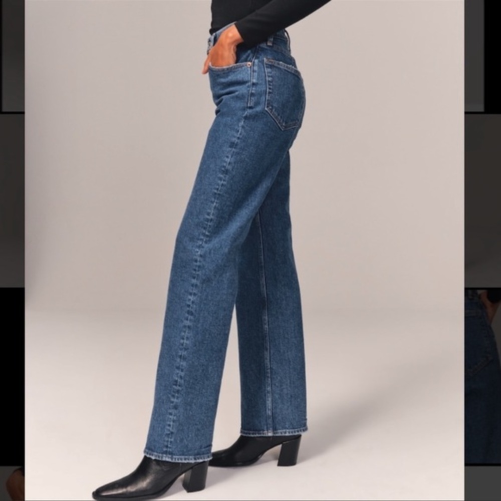 90s Ultra High Rise Relaxed Jeans - 27 SHORT - Picture 5 of 12